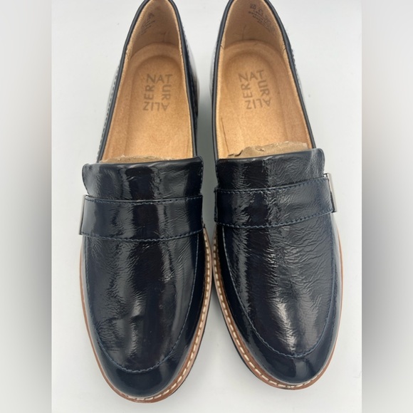 NATURALIZER Adline Navy/Black Patent Leather Loafer Women’s Size 8M NEW WITH BOX - Picture 15 of 15